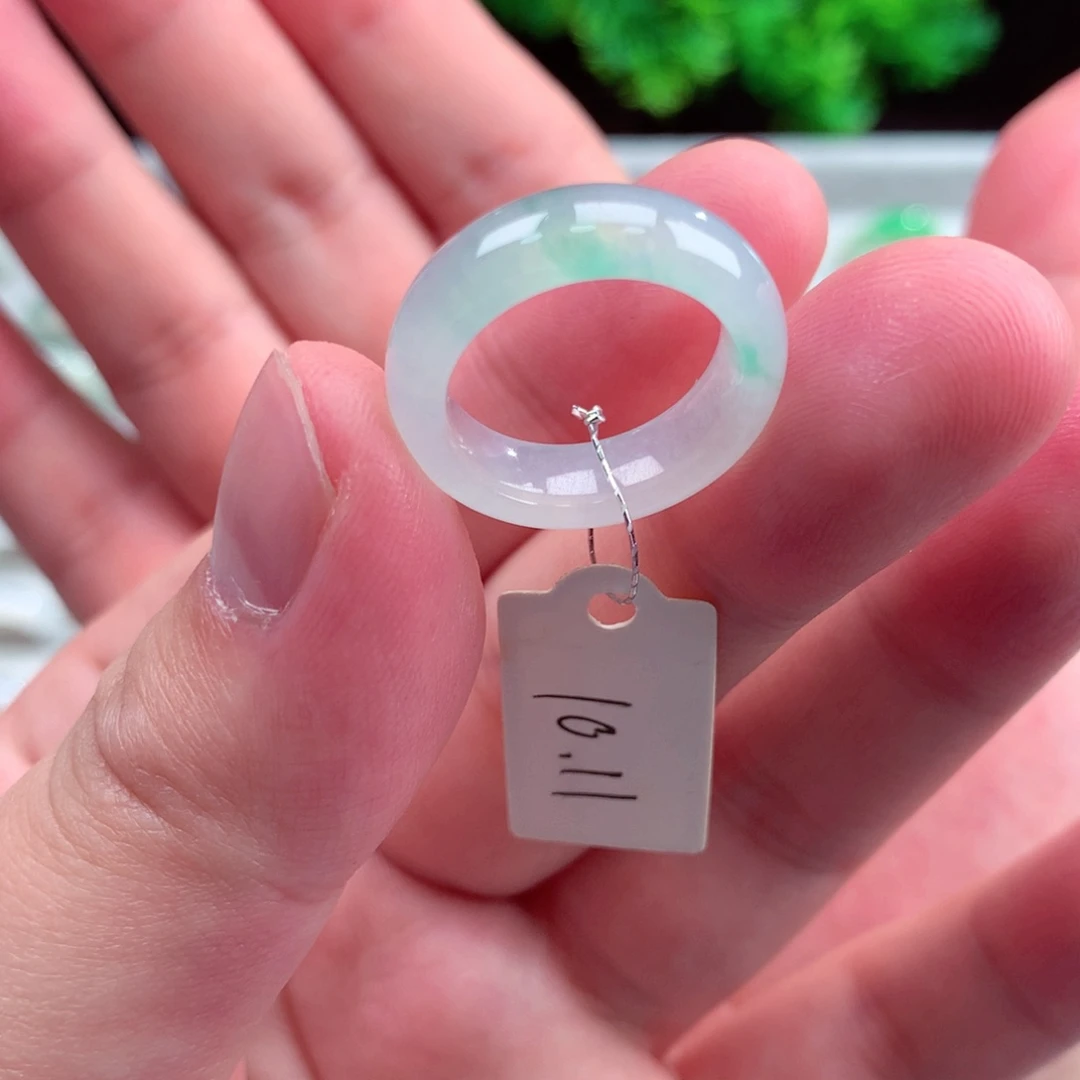 未镶嵌戒指翡翠天然