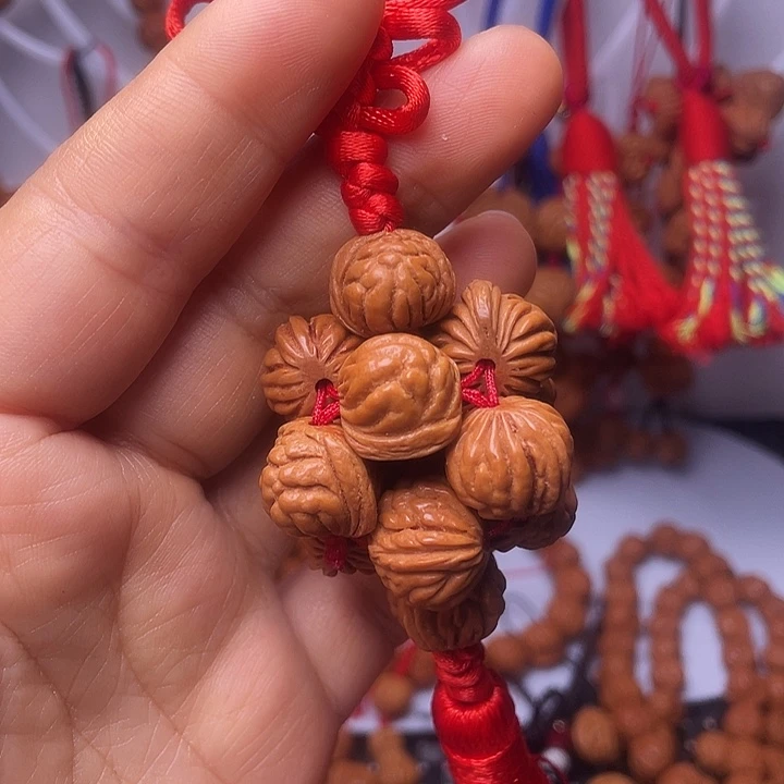 吊坠桃核龙纹桃枭