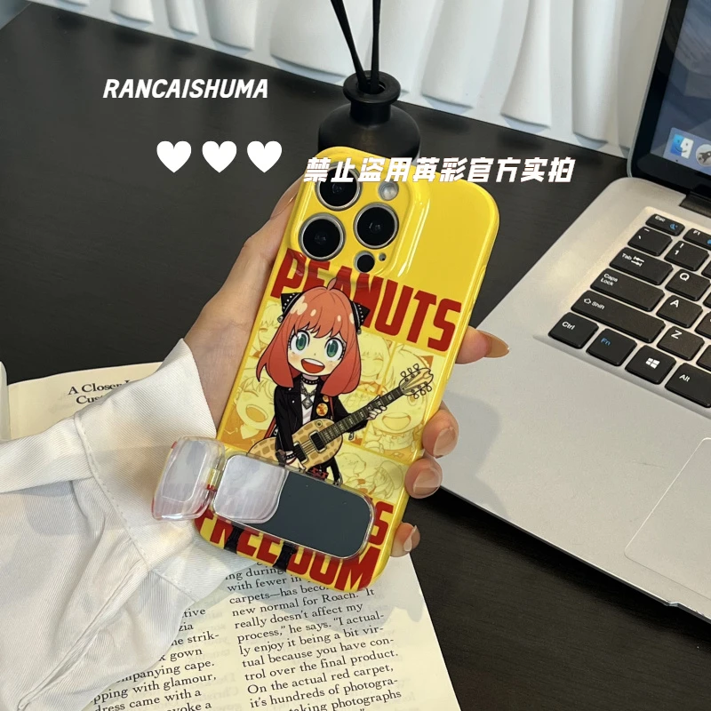 吉他阿尼亚适用苹果华为小米iPhone16151413promax专用防摔手机壳