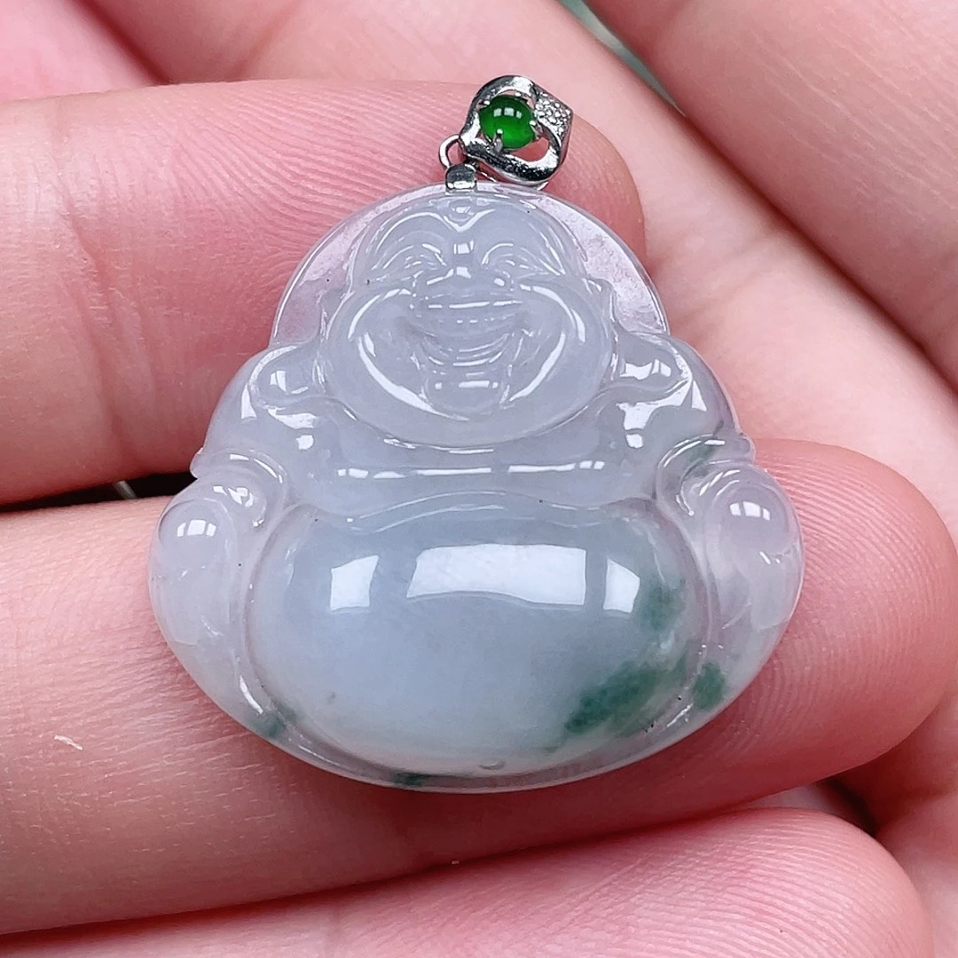 颈饰未镶嵌翡翠佛公