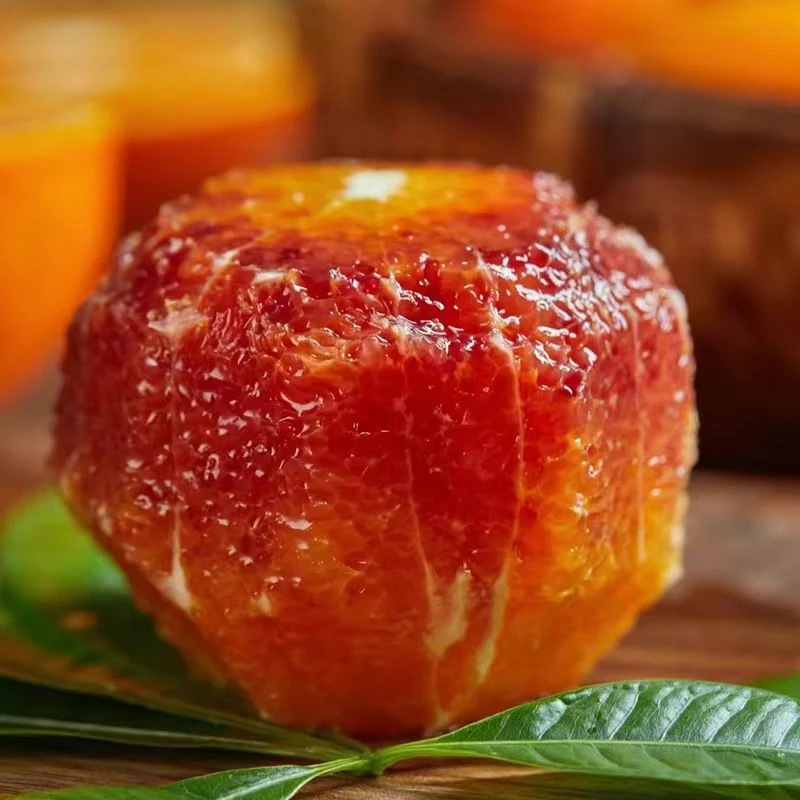 正宗新鲜玫瑰血橙果肉细腻老树果子生态种植4.5斤发货