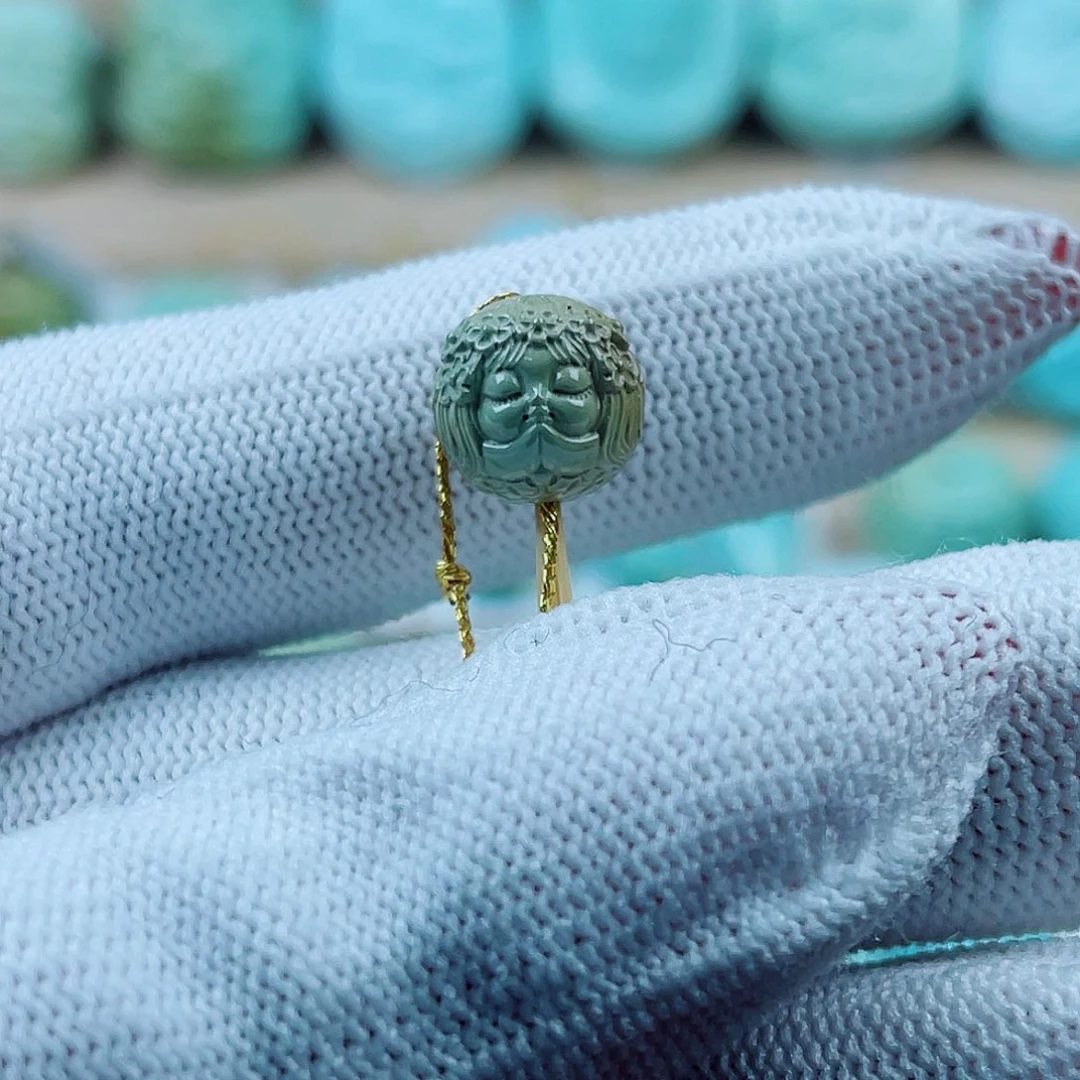 绿松石未镶嵌珠宝奇石配饰10