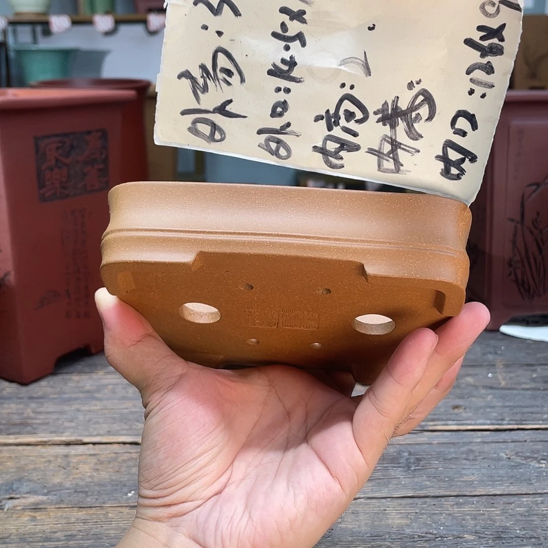 紫砂花盆花盆花盆