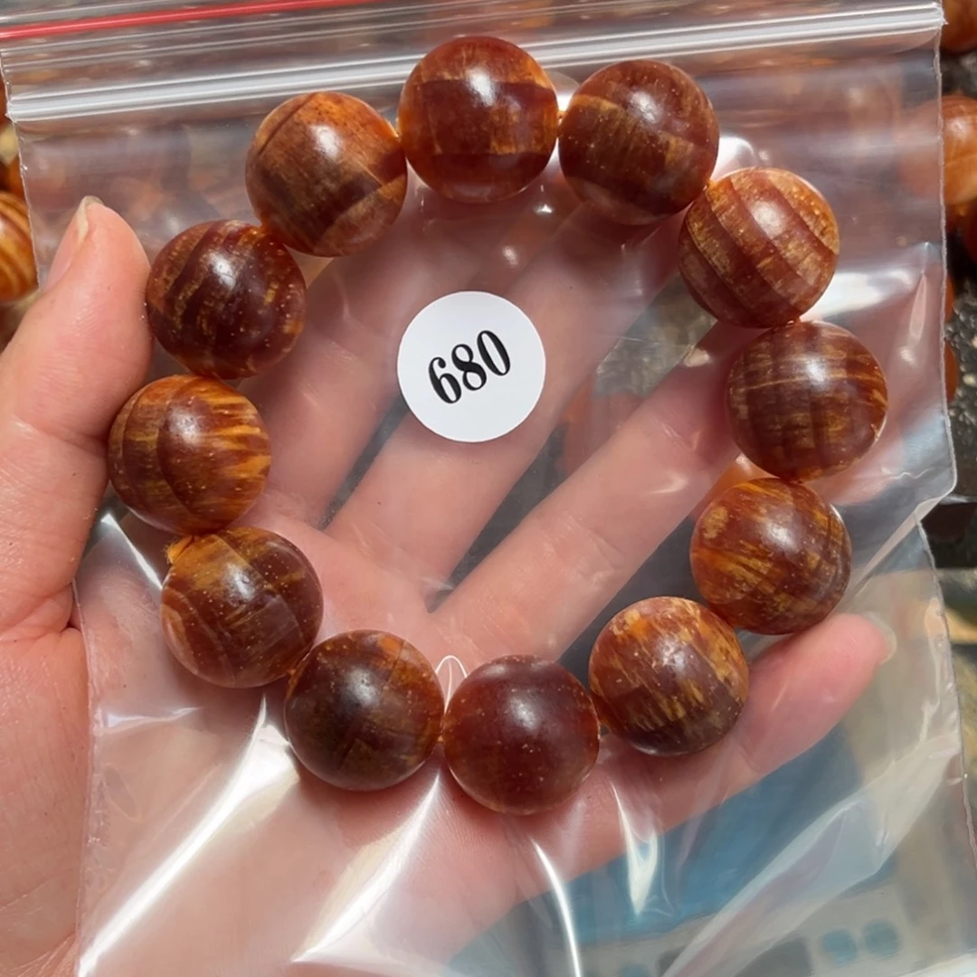 松木（琥珀木）手串/手链野****木680号2.0树根