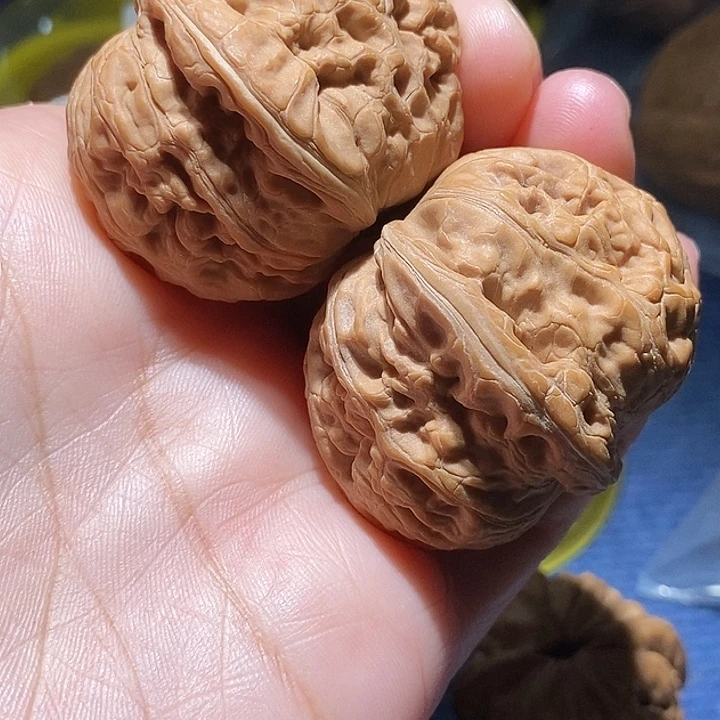 京***粟吊坠文玩核桃元宝