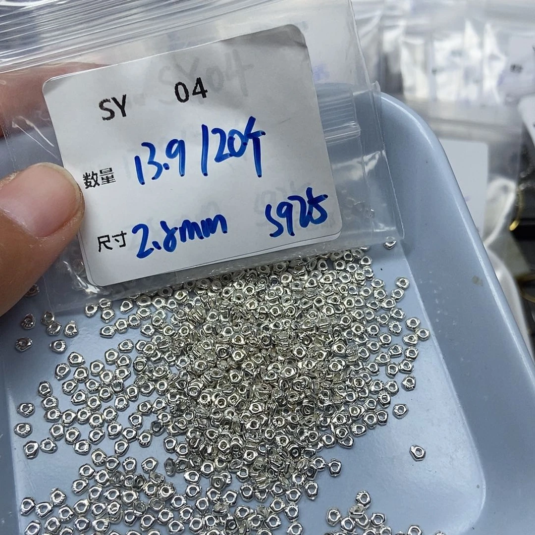 水晶银S925镶嵌颈饰SY04