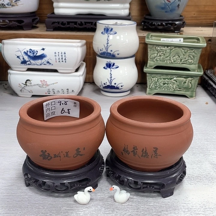 陶瓷紫砂花盆抢购