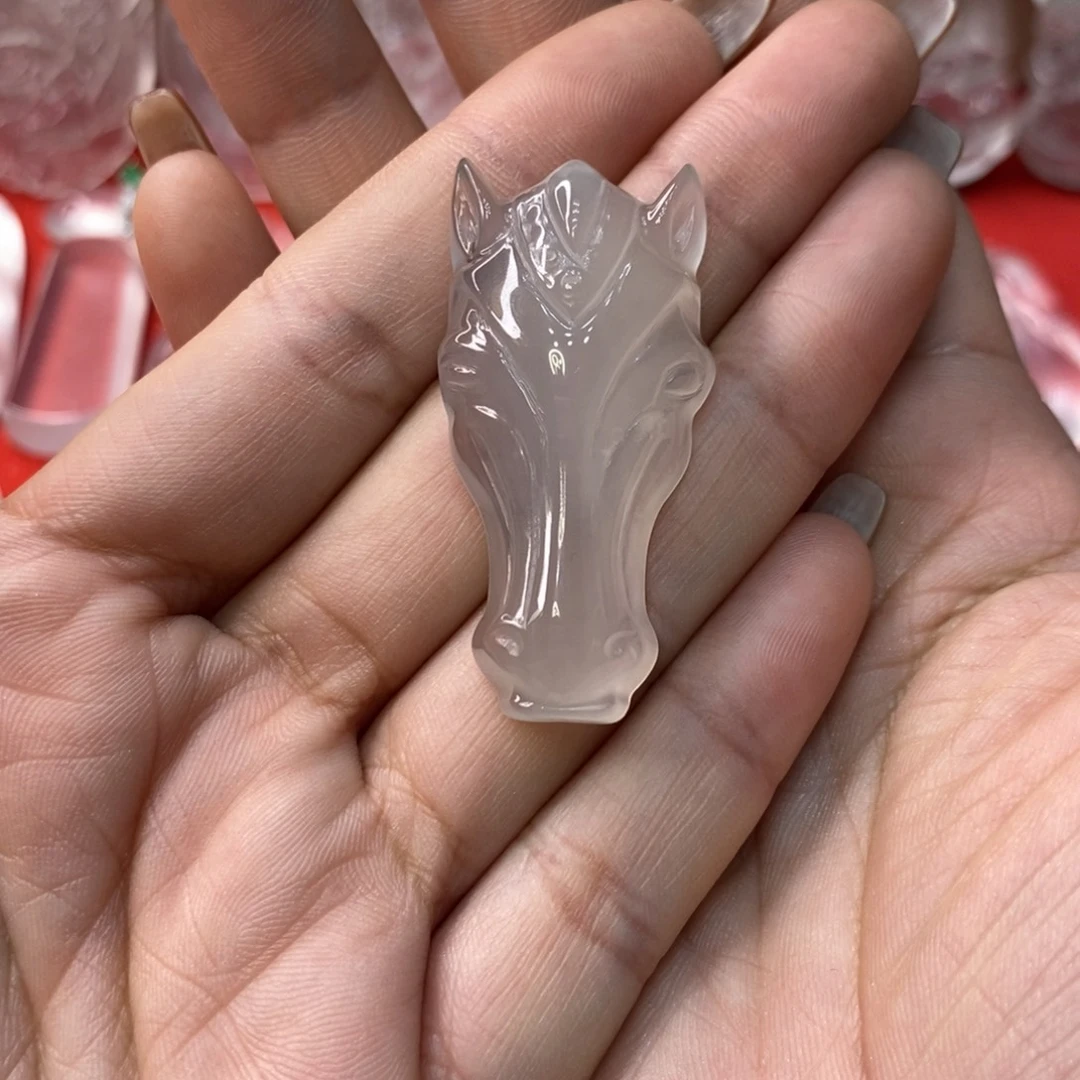 石英质玉未镶嵌吊坠