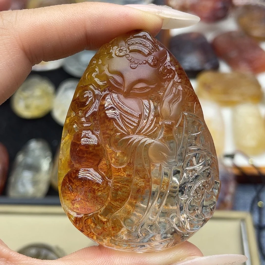 颈饰未镶嵌水晶天然