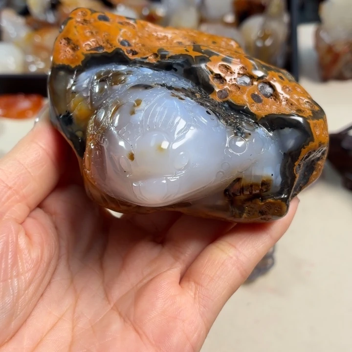 玛瑙/玉髓未镶嵌吊坠(不含链)