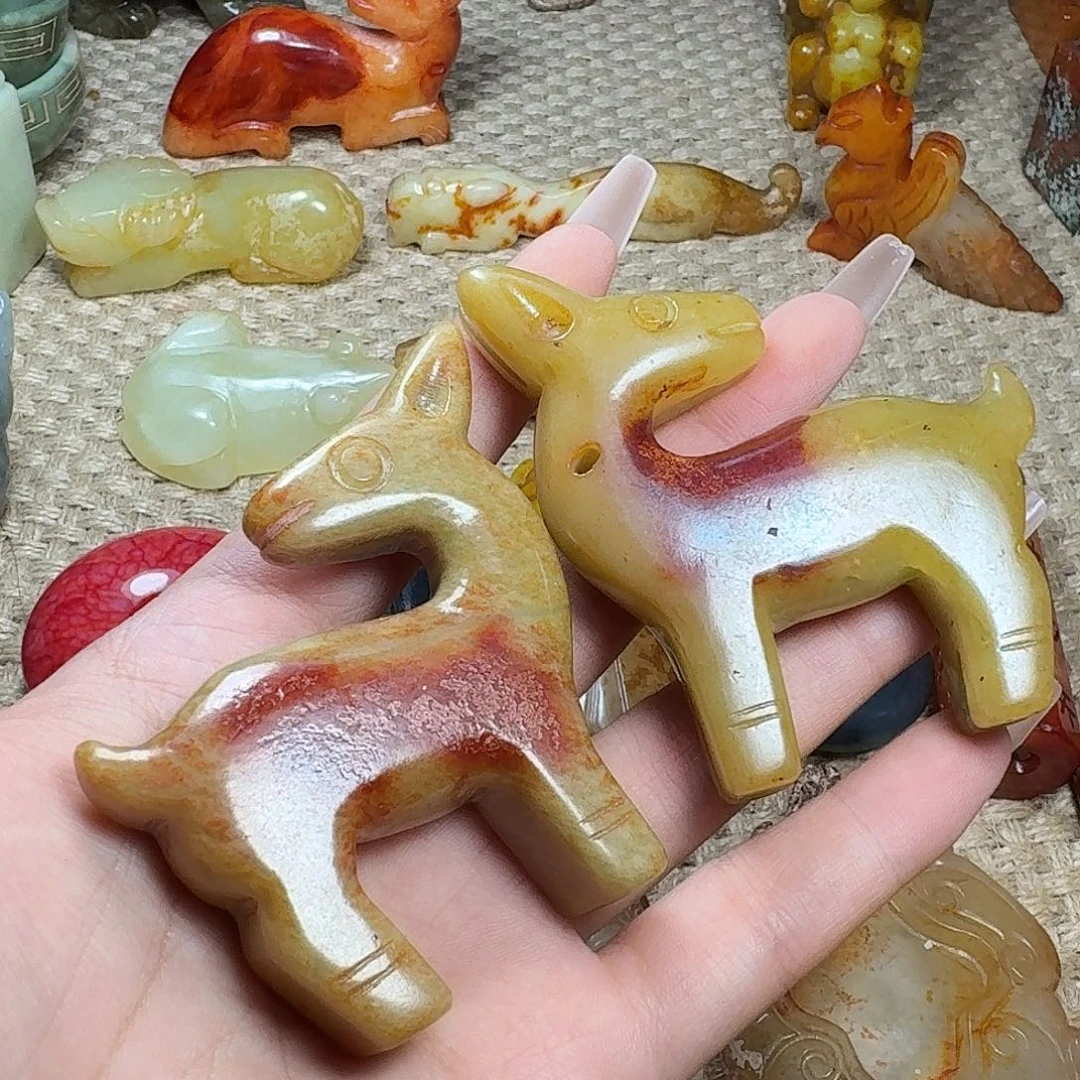 h***g白玉菩提吊坠挂件