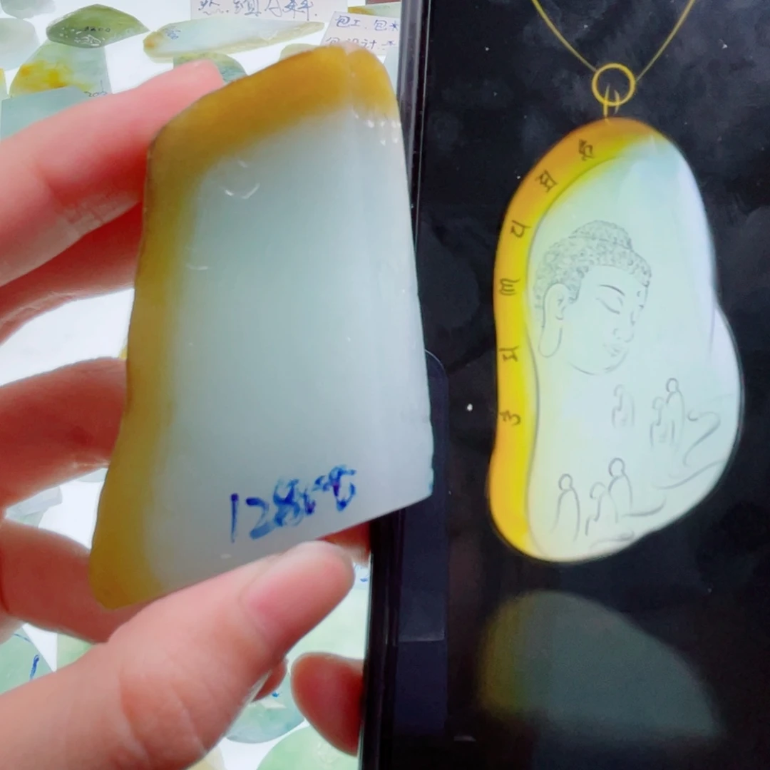 定制翡翠未镶嵌包工