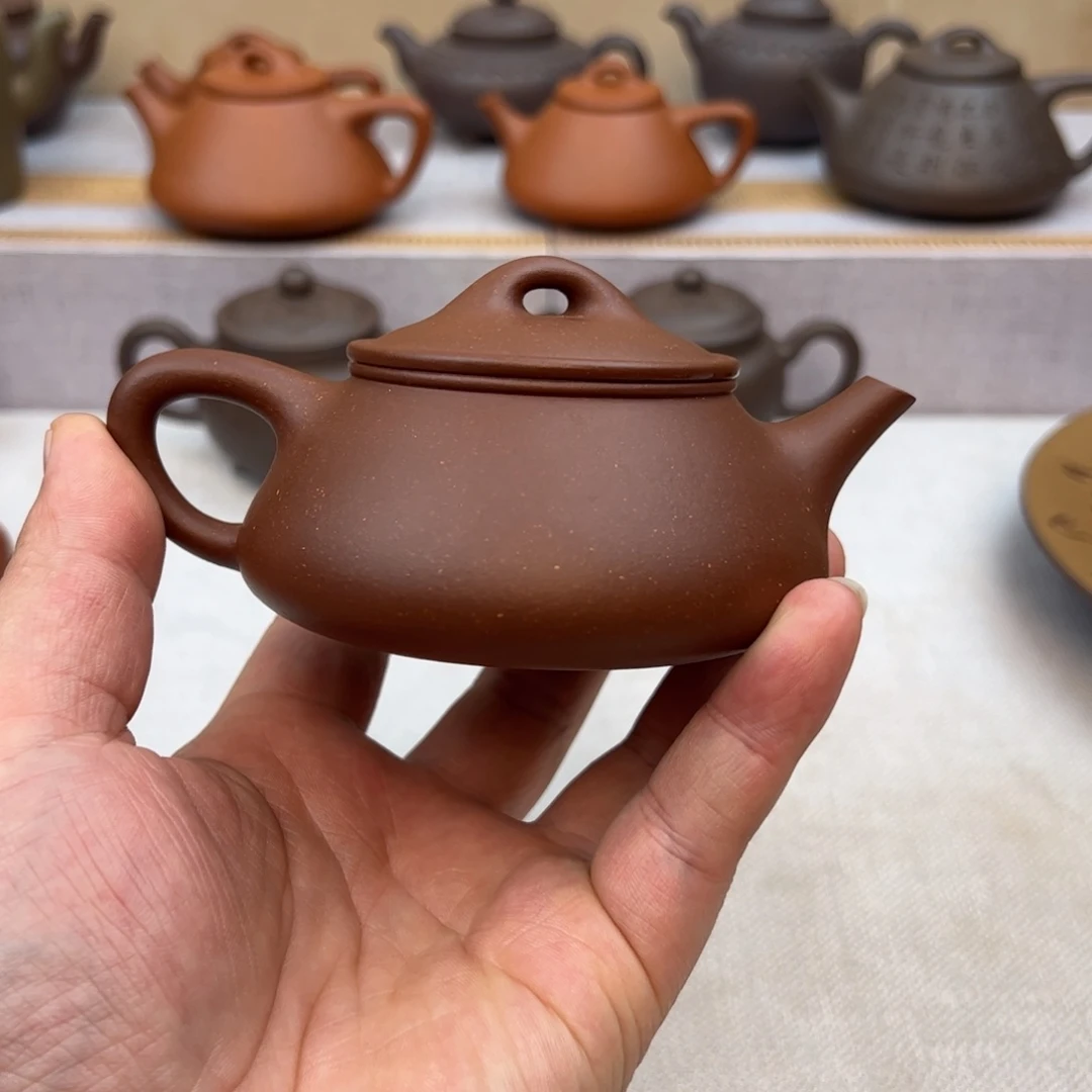 紫砂茶壶影瓢150cc 中槽青