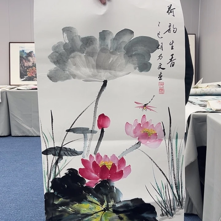 国画国画作品集的艺术品