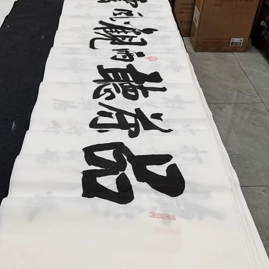 翰墨白武坤老师作品一副