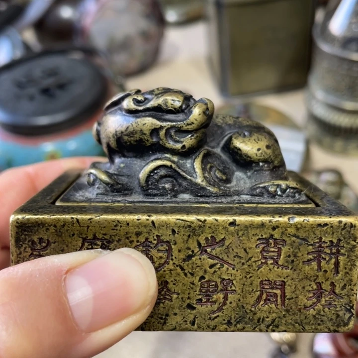 韦***陀铜精致小巧精致可爱