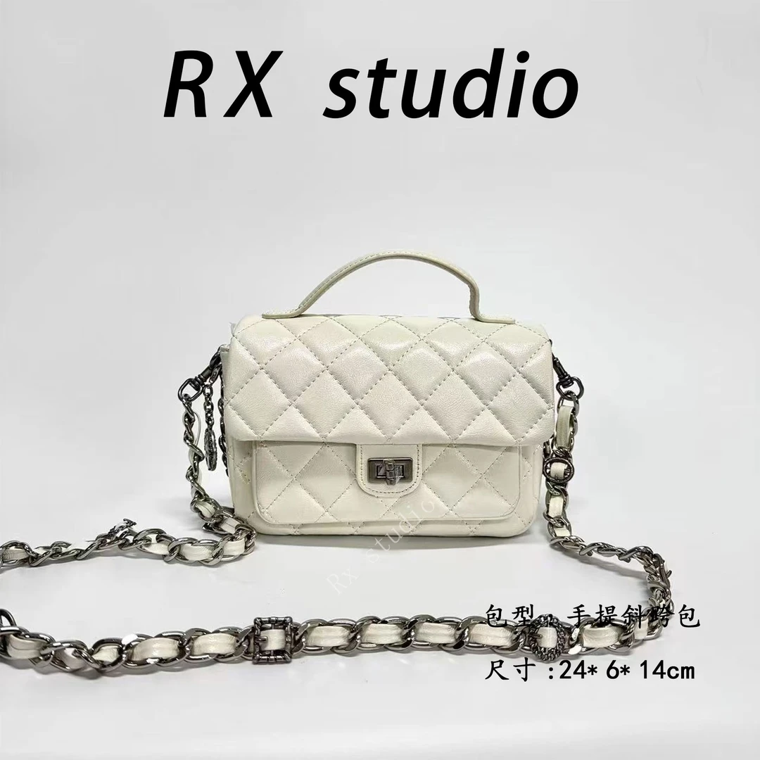 【南沙瑞熙】SD-5192-奶油白RAIN.CUN轻奢小众时尚女士包