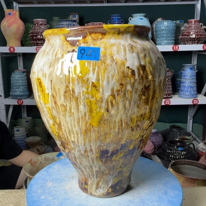 北***）景德镇陶瓷花盆花器941
