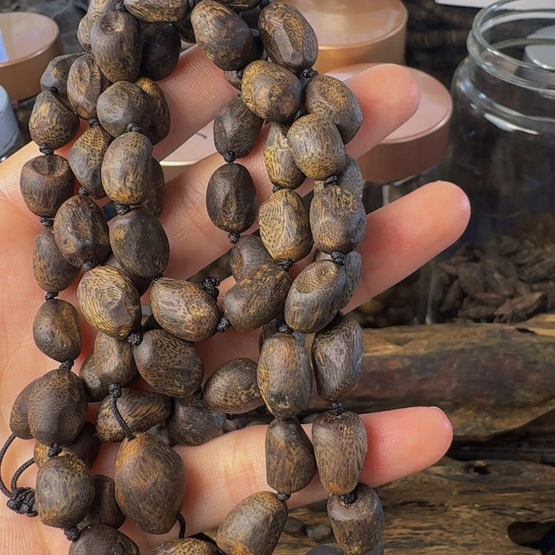 手串沉香沉水树丁37.5克