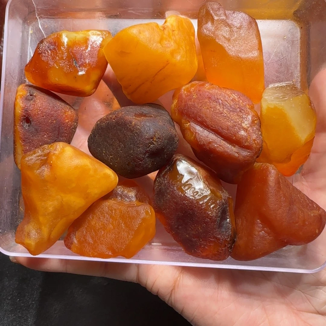 定制琥珀未镶嵌专属定制