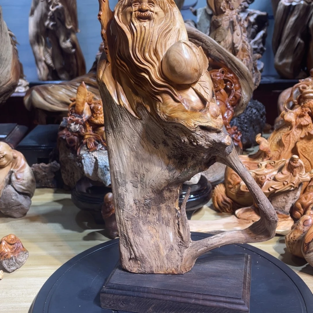 柏木太行崖柏工艺品