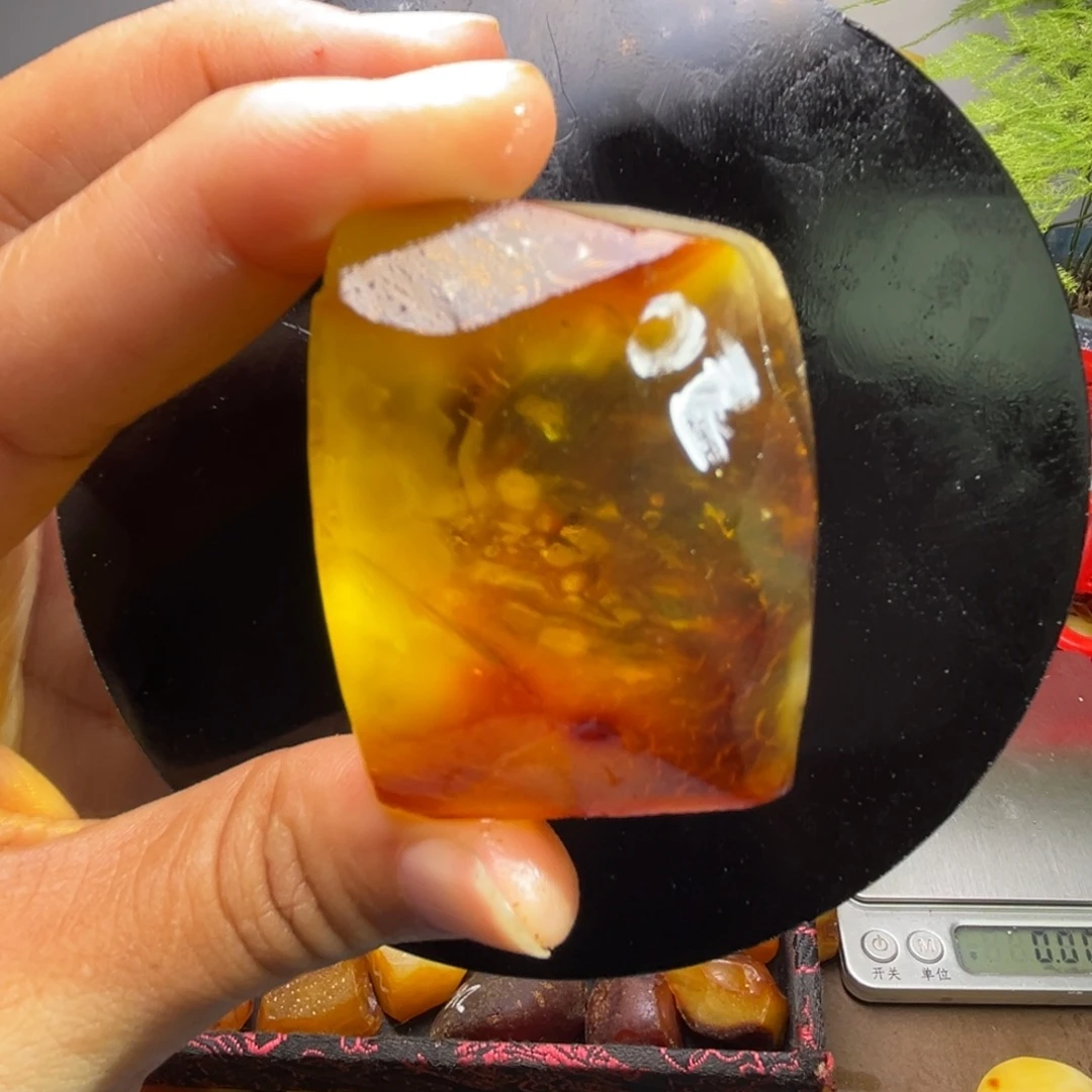 定制琥珀未镶嵌琥珀蜜蜡原石定制