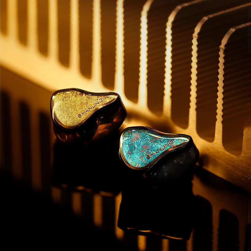 SHANLING山灵REGAL两圈四铁两平板混合单元hifi发烧入耳式耳机