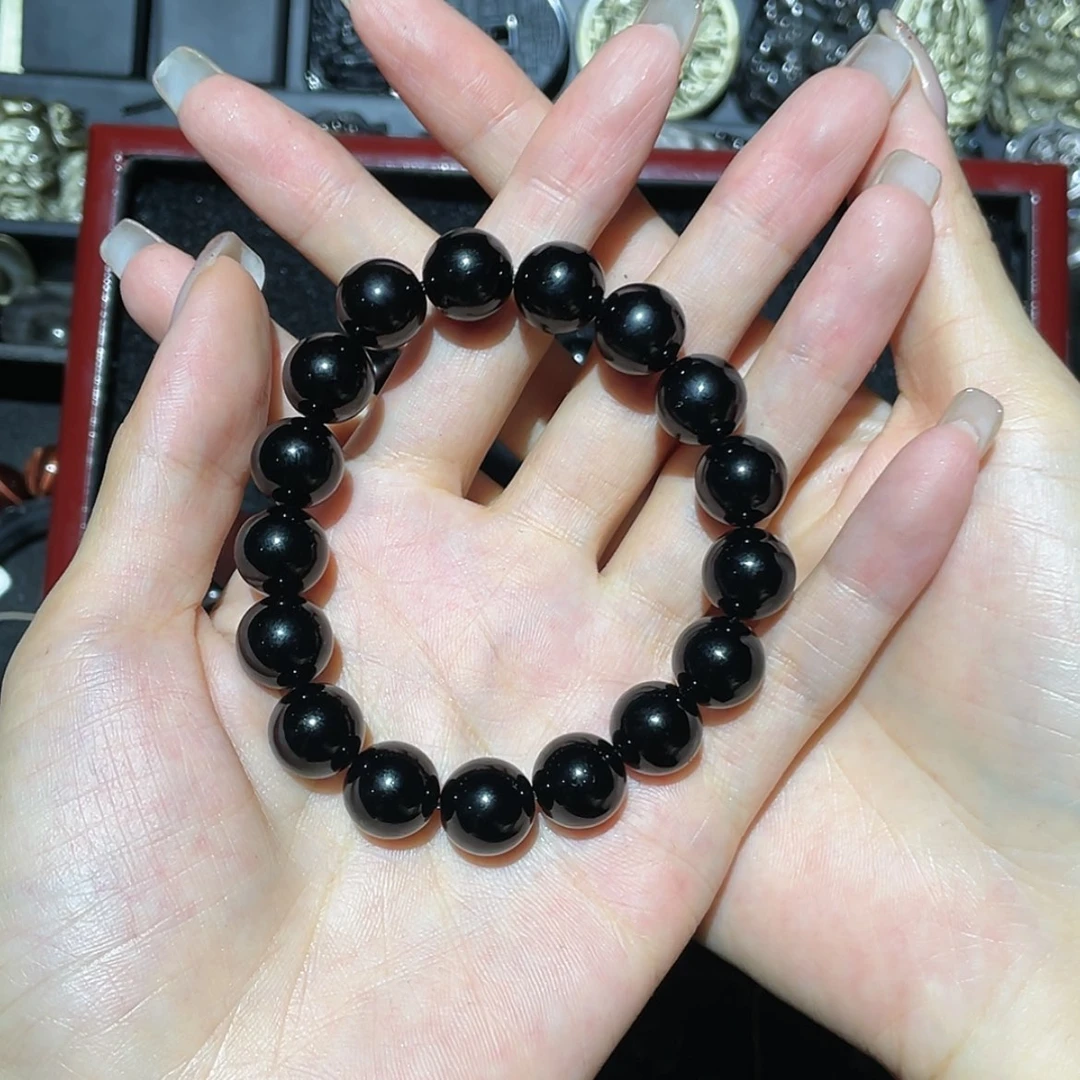 【闪购商品】未镶嵌黑曜岩手链C****?