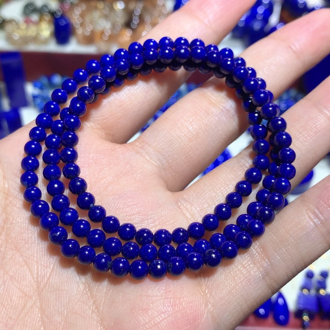 青金石未镶嵌多圈