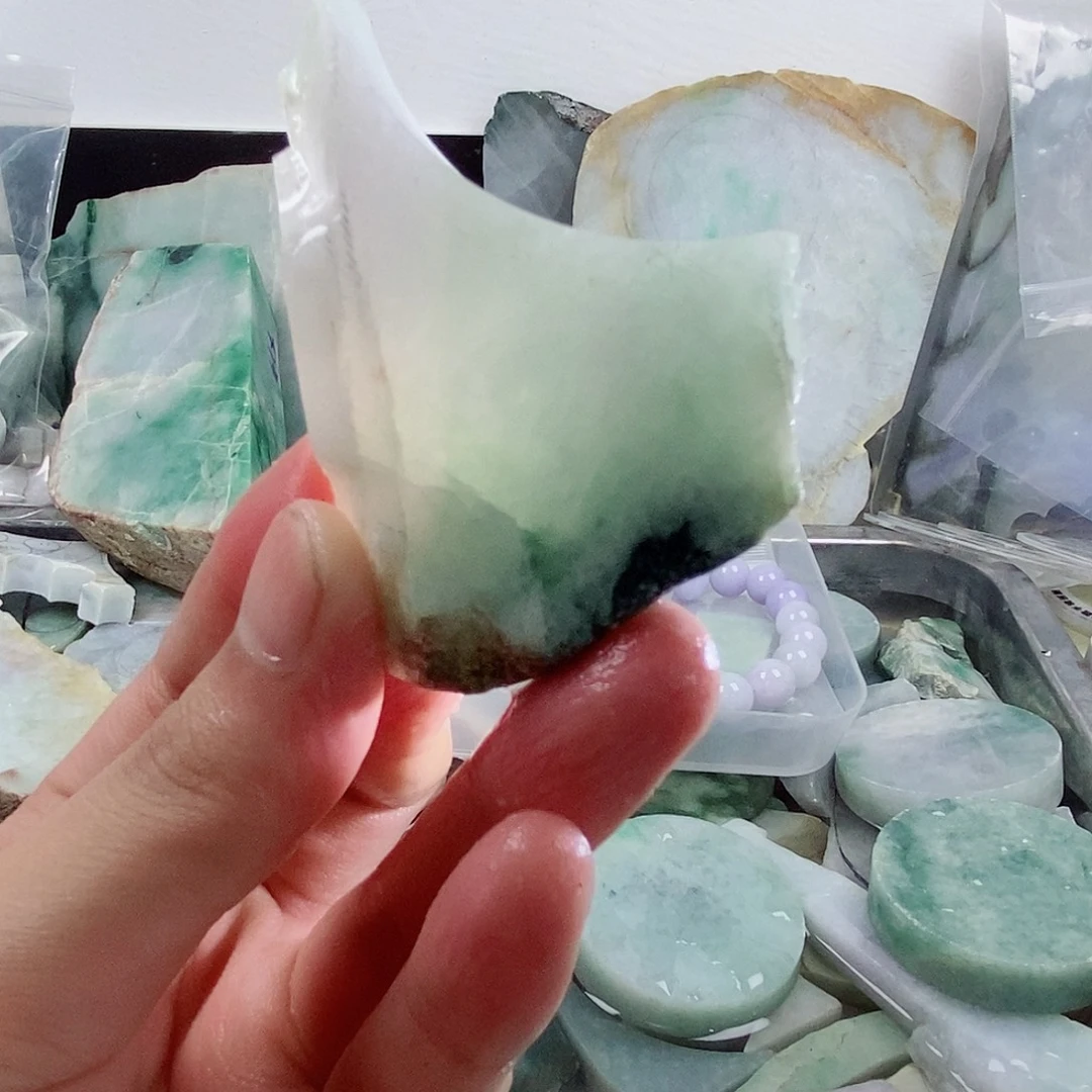 散珠翡翠天然缅甸翡翠A货14