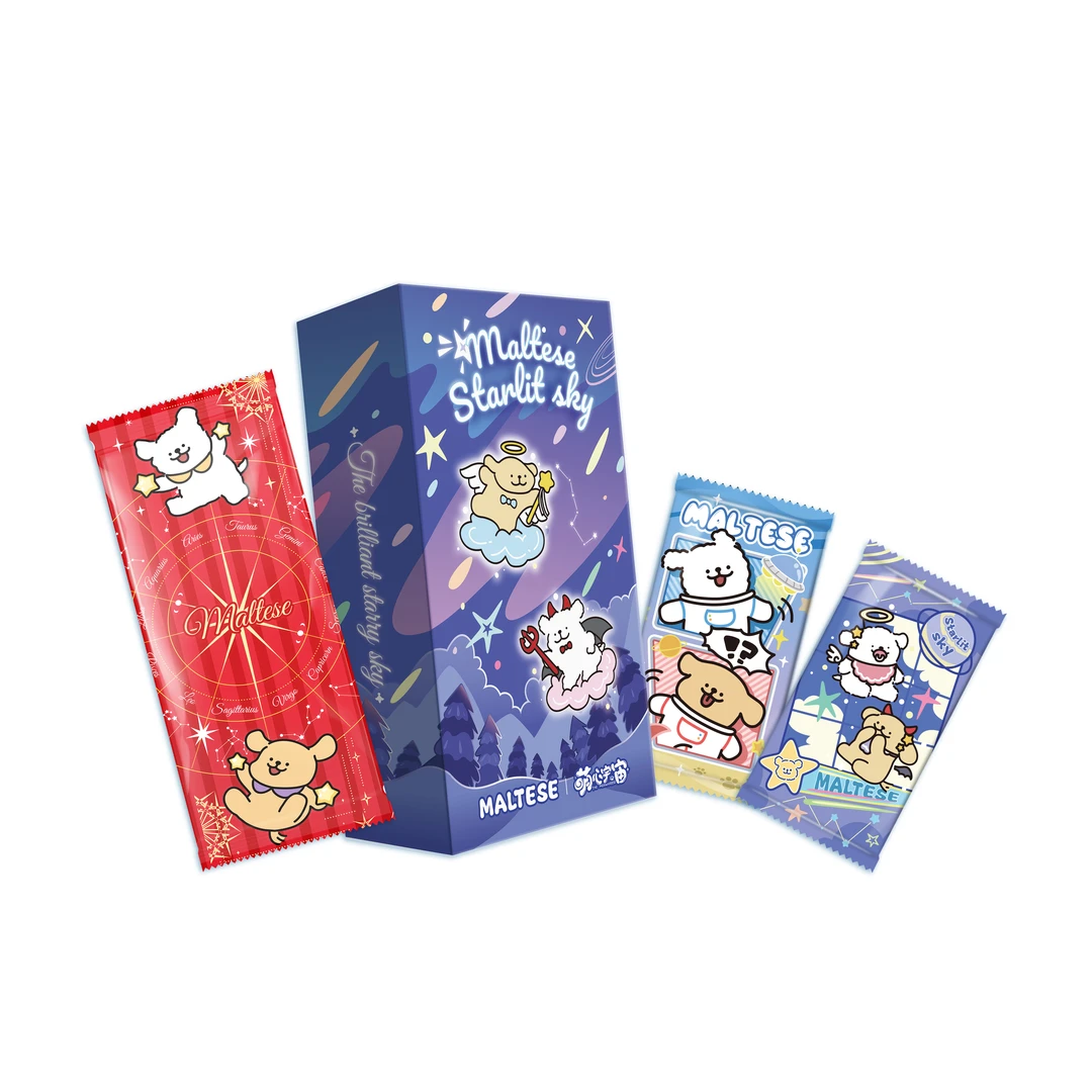 【泡椒浮浮】《萌心宇宙线条小狗第二弹》收藏卡牌盲盒国产二创代拆）Z