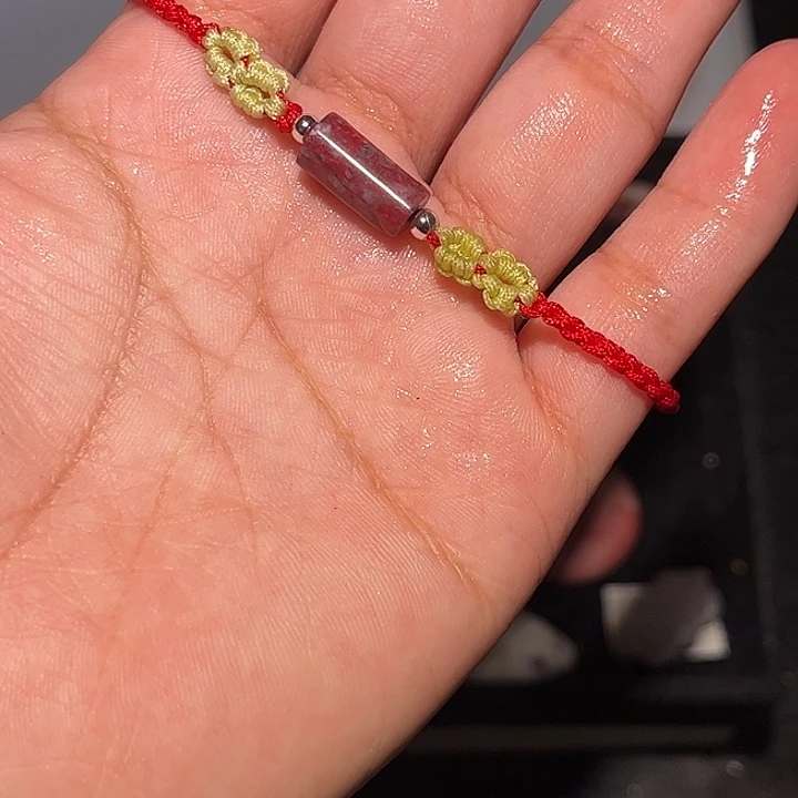 天然辰砂天然朱砂原石吊坠