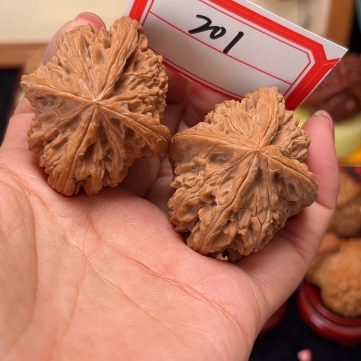 文玩核桃手串48全品毕业小粗筋正四棱201