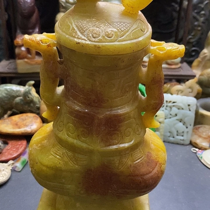 吊坠白玉菩提把件