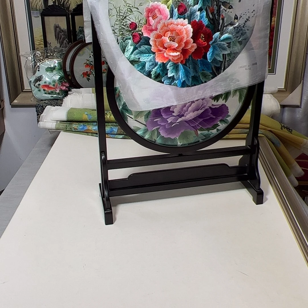 蓉****刺绣纯手工刺绣画