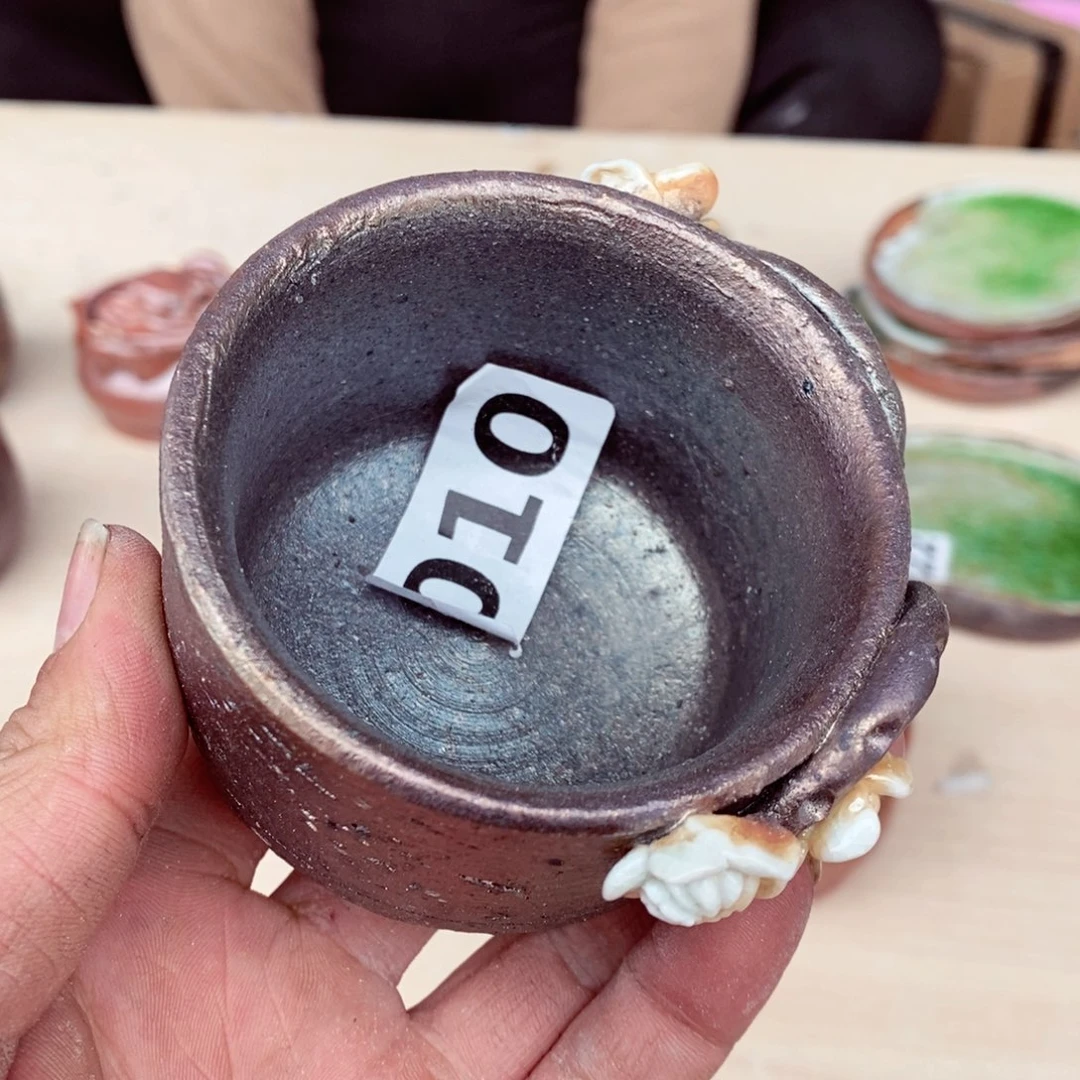 柴茶具陶瓷杯子茶具瑕疵