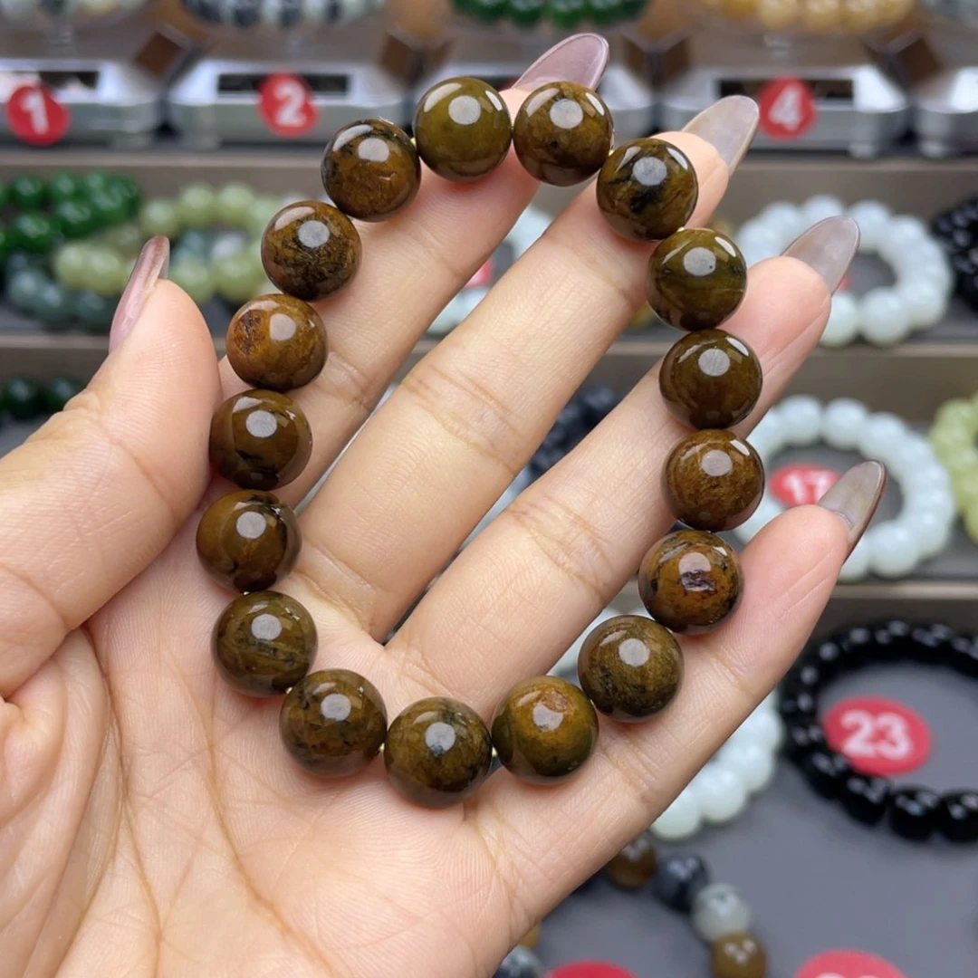 未镶嵌手串和田玉对**歌