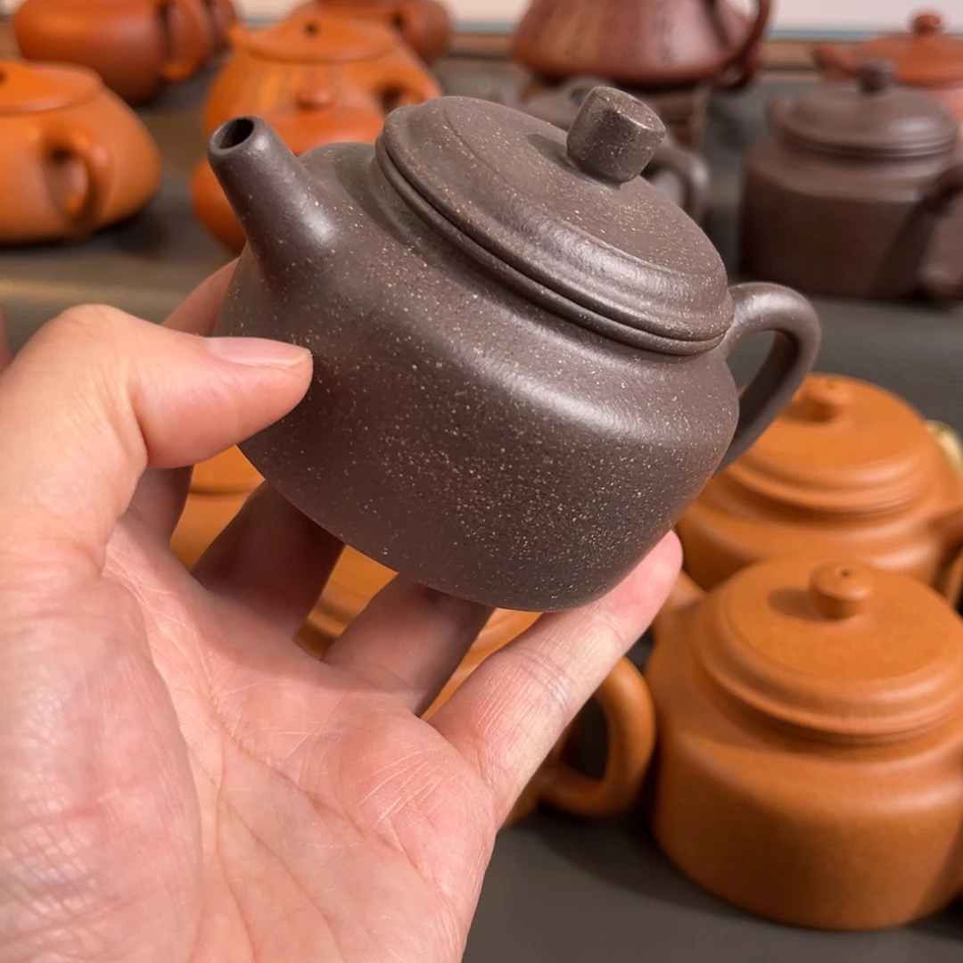 茶壶紫砂?**薇微瑕全手工制作天青