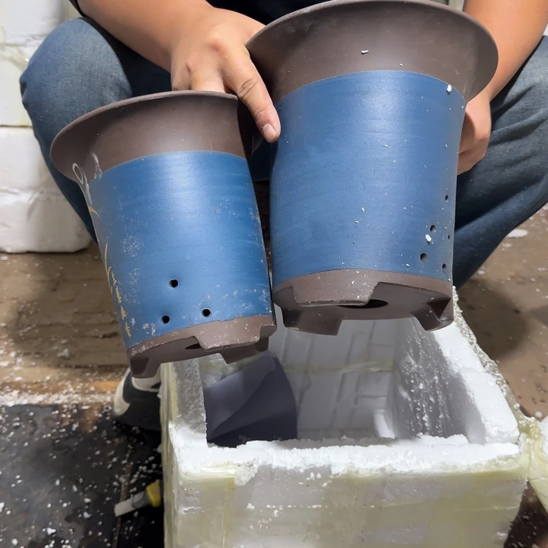 紫砂花盆瑕疵和瑕疵