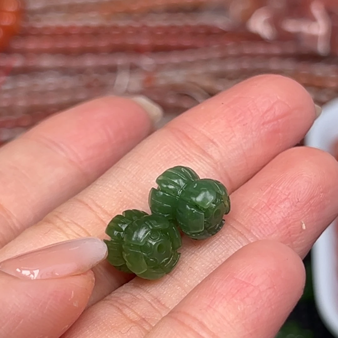 和田玉未镶嵌吊坠(不含链)