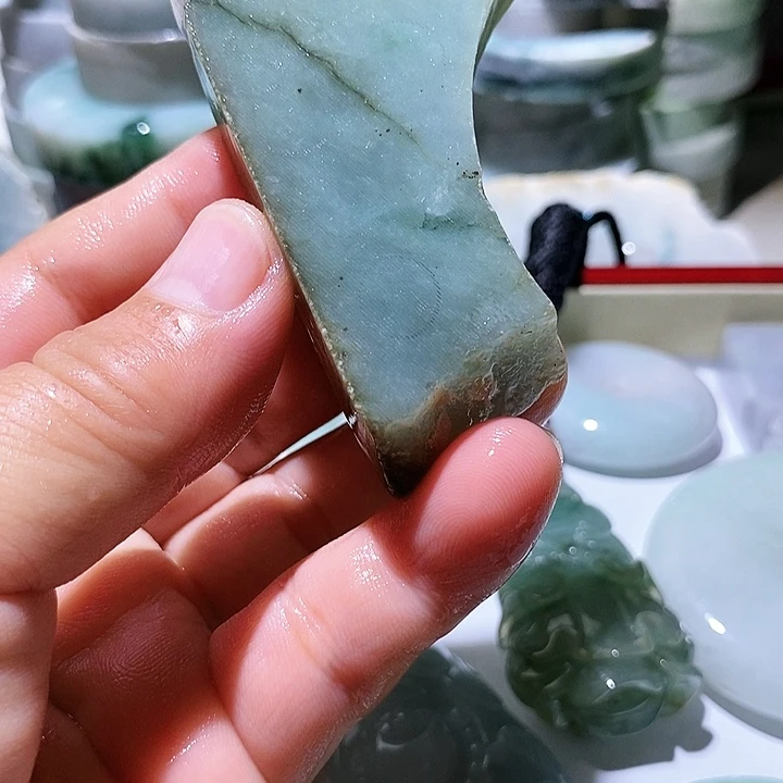 翡翠散珠边角料430