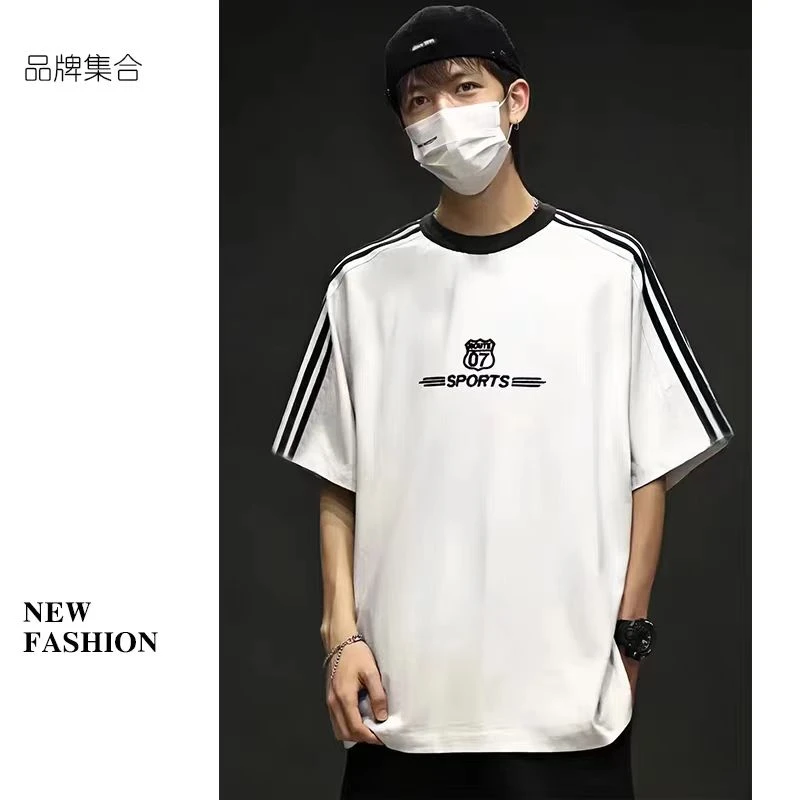 0510夏季休闲潮流07刺绣短袖