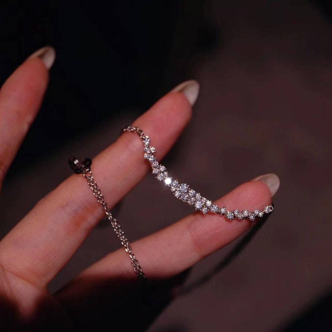 铜合金项链  压力不大直播间专属【Étoilée银河流淌】璀璨闪闪银河