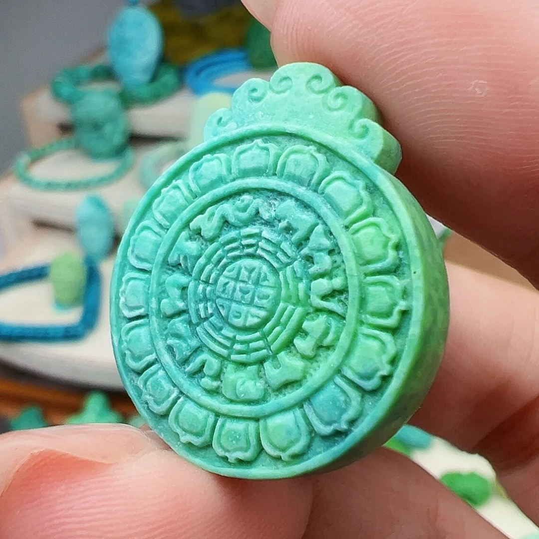 未镶嵌绿松石主播万珍