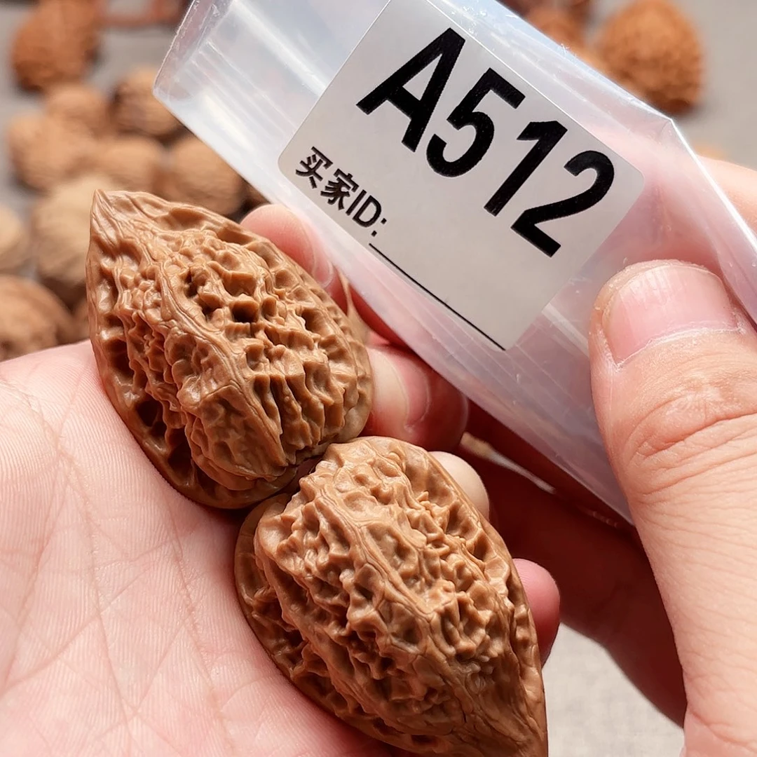 把件文玩核桃十三鸡A512