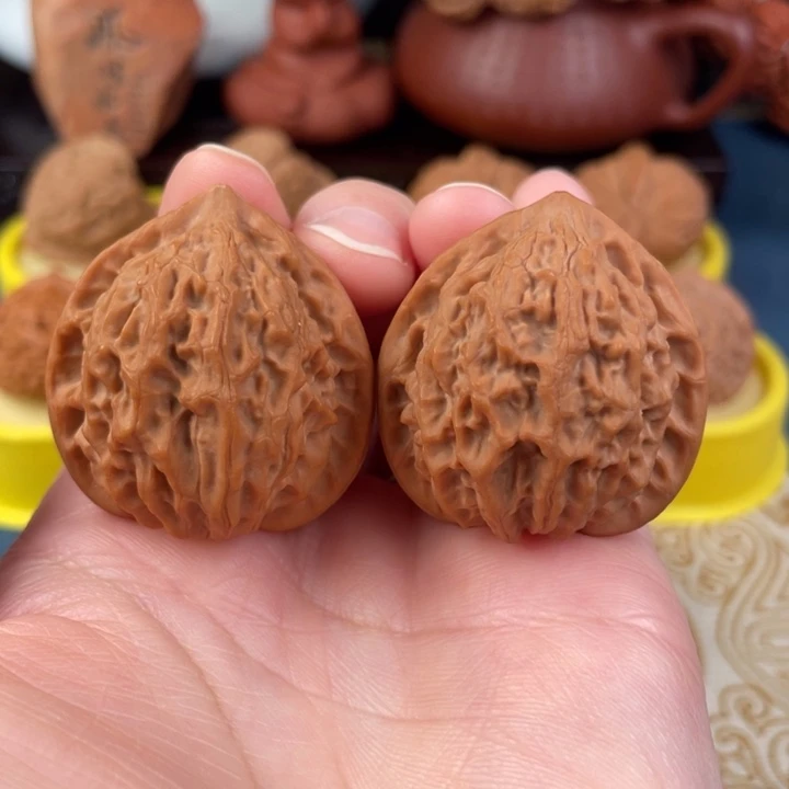 吊坠文玩核桃金牛37