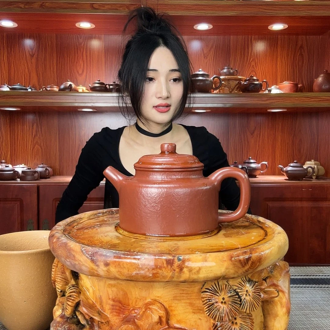 紫砂茶壶一壶李紫砂300cc