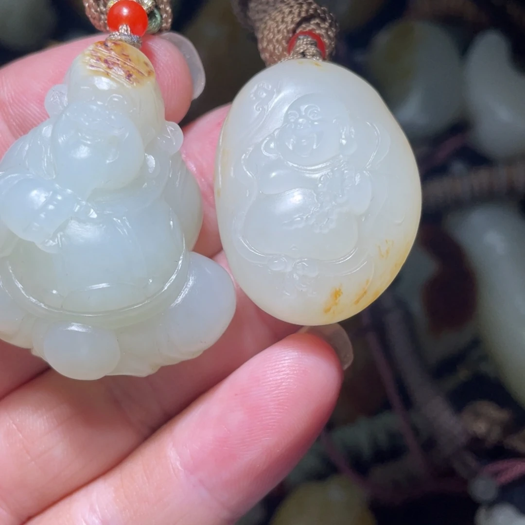 和田玉（糖玉）未镶嵌颈饰大*