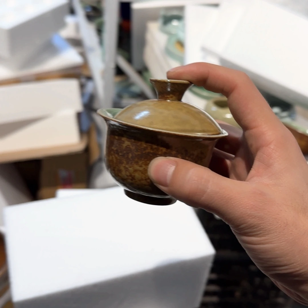 小金茶具青瓷茶器