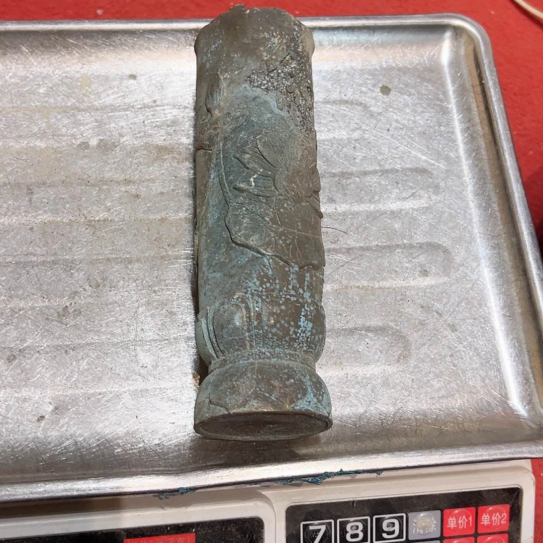 爱***赢黄铜摆件，文房摆件